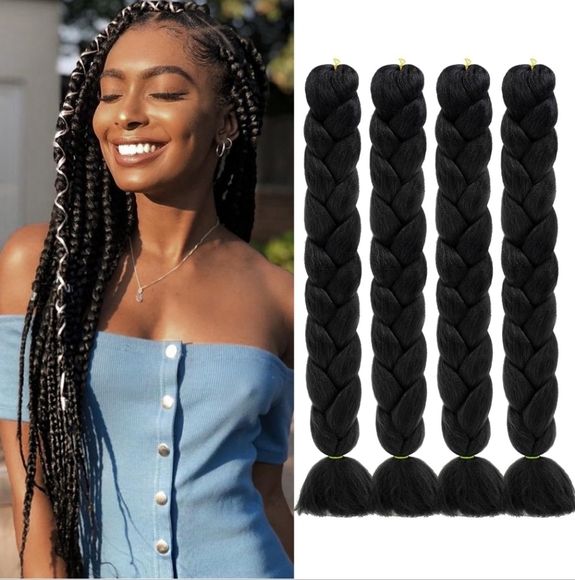 2 Pk Hair for Braiding - Picture 1 of 5